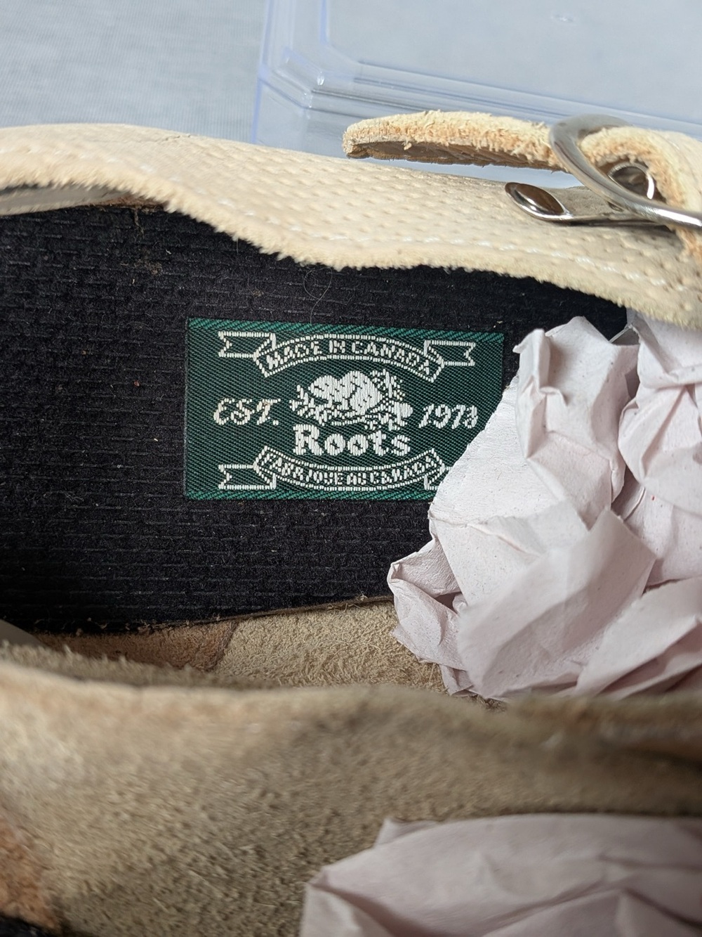 Made in 🇨🇦 Vintage Roots T-Strap Mary Jane Clog - Picture 15 of 16